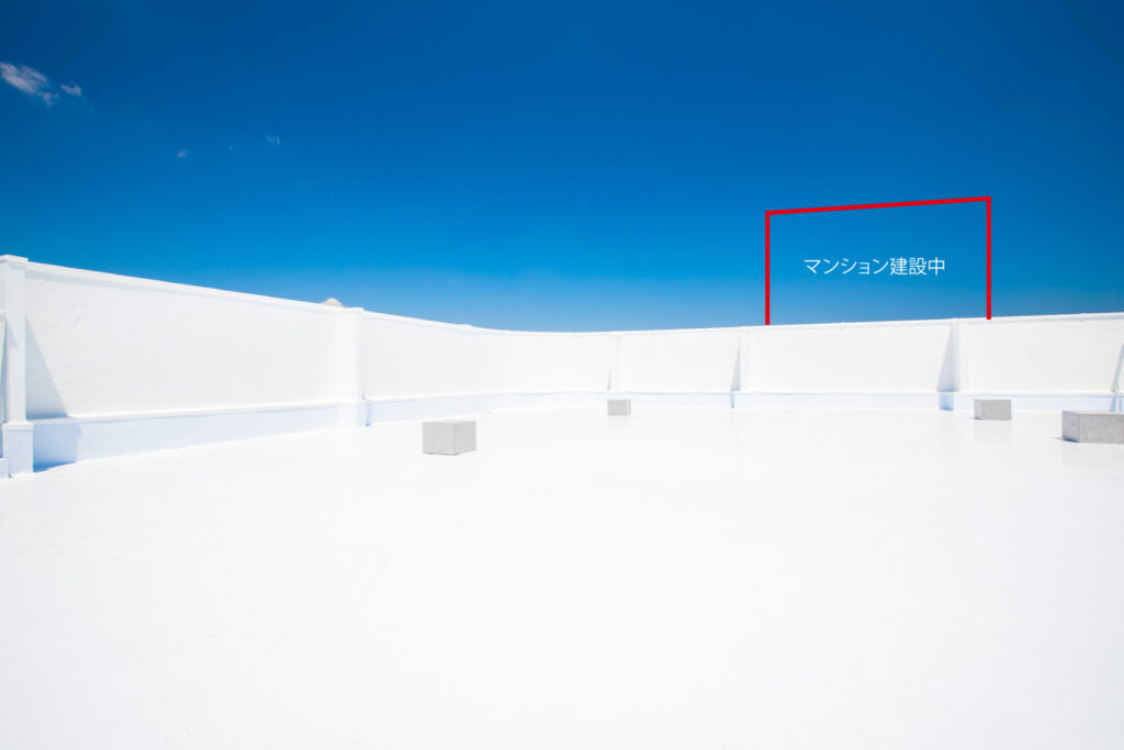 空抜けの爽やかな写真